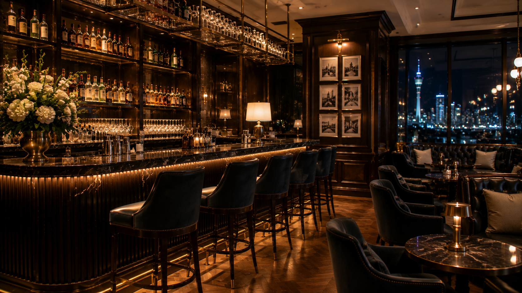 The Brasswood cocktail bar
