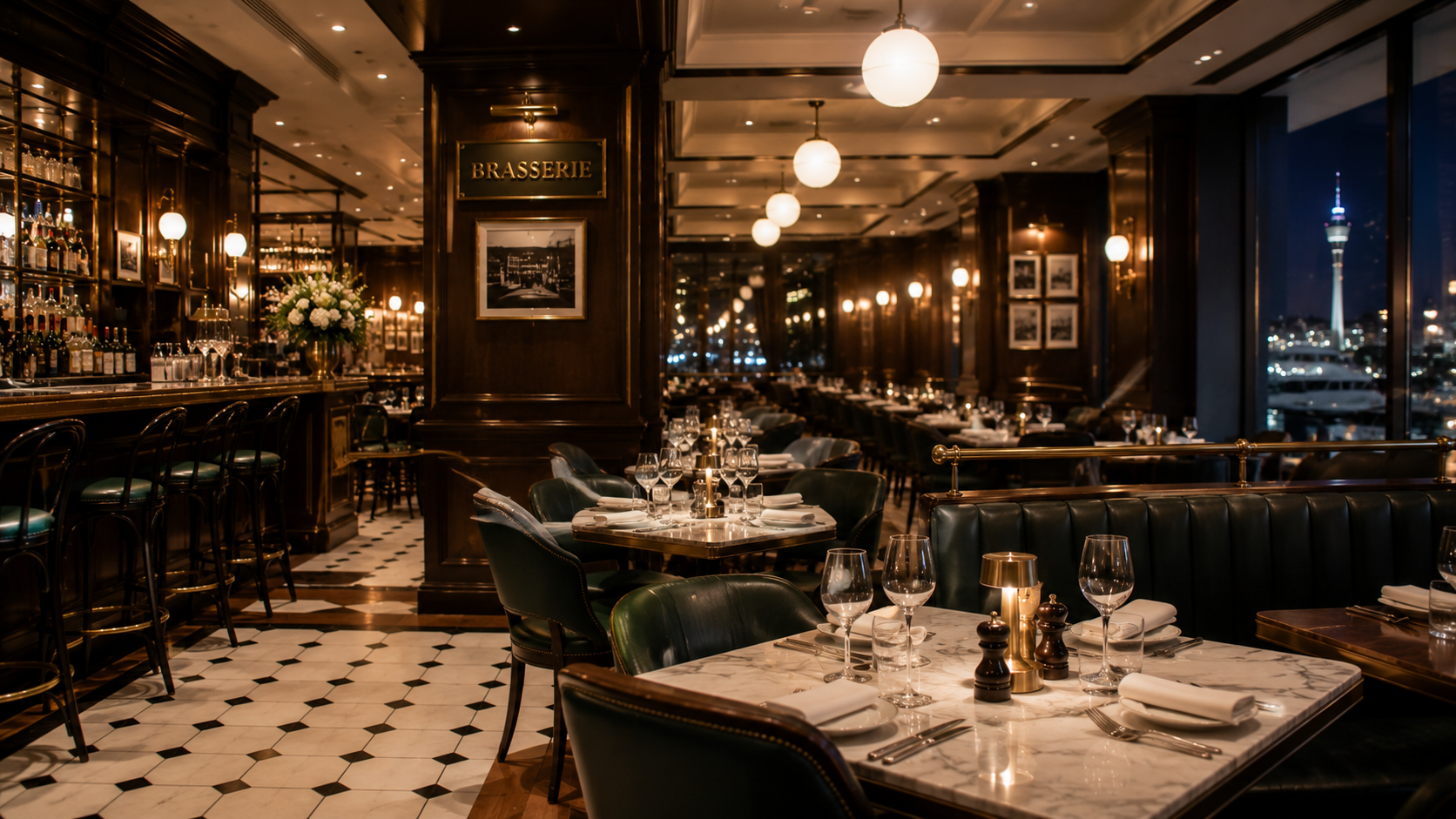The Brasserie interior